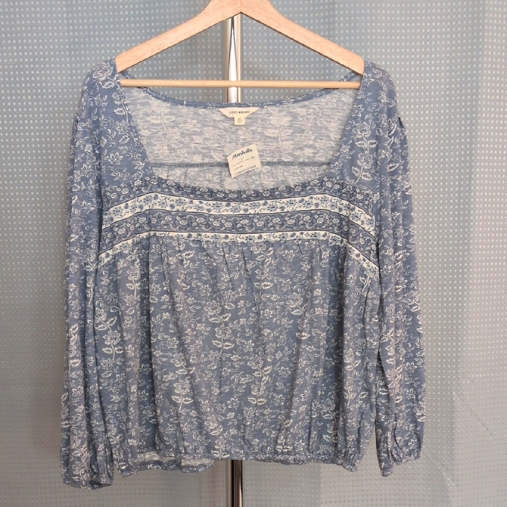 Lucky Brand Peasant Top